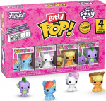 Funko Bitty Pop! 4-Pack: My Little Pony - Rainbow Dash, Sweetie Belle, Applejack, Spike Vinyl Figures