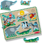 Melissa & Doug Zoo animals, sound puzzle