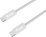 Equip Kabel USB-C2.0->C 3A PD60W St/St 1.00m wei&szlig;