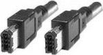 Exsys - IEEE 1394-Kabel - FireWire, 6-pole (M) bis FireWire, 6-pole (M) - 1.5 m (EX-K6801)