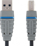 Bandridge BCL5102 USB 3.0 A otsik- USB B otsik 2.0m