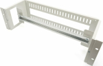 DIGITUS DIN rails 3HE 19" (483mm) + Hat rail gray