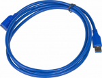 Cable USB Akyga USB-A - USB-A 1.8 m Blue (AK-USB-10)