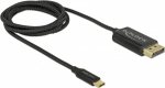 Delock DisplayPort-Kabel - USB-C (M) zu DisplayPort (M)