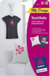 Avery Zweckform My Design textile film for light and colored textiles - A4 (210 x 297 mm)