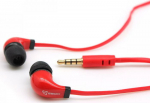 Sbox Stereo Earphones With Microphone EP-038 Red