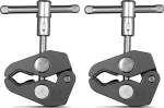 SMALLRIG 2058 SUPER CLAMP WITH 1/4" & 3/8" THREAD (2PCS PACK)
