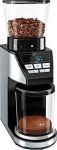 Coffee Grinder Melitta Melitta 1027-01 SST BK Calibra electric coffee grinder with conical grinder and display LCD, a also integrated scale, 39 grind settings, capacity: 375 g, 160, czarny / Stainless Steel