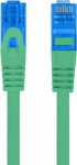 Lanberg PATCHCORD KAT.6A S/FTP LSZH CCA 20M GREEN FLUKE PASSED LANBERG