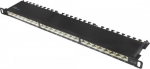 Alcasa Good Connections GC-N0142 - 10 Gigabit Ethernet - RJ45 - Cat6a - 22/26 - Schwarz - Stahl