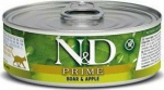 Farmina FARMINA N&D CAT PRIME BOAR & APPLE 80gr