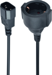 Cablexpert | Power adapter cord | PC-SFC14M-01 | 0.15 m