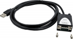 Exsys Serial Adapter - USB - RS-232 - Schwarz