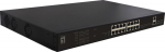 LevelOne PoE+Switch 16xFE PoE/2xGE/2xSFP 270W 19"unman.Metal