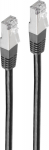 Shiverpeaks Patchkabel Cat6, S/FTP,LZSH, schwarz 7.5m