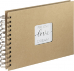 Hama Craft Spiral-Album 24x17 40 Craft Paper Pages 7210