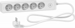 Schneider Electric Odace surge protection power strip 5 sockets 1.5 m White (ST9351W)