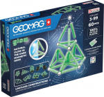 Geomag Glow Recycled - magnetic building kit, 60 can