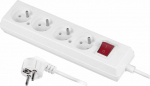 Listwa zasilająca AWTools 4 jack 5 m White (AW24642)