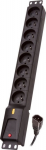 Lestar Power strip LZRM 810 BW IEC 320, PDU, 5.0m