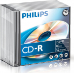 1x10 Philips CD-R 80Min 700MB 52x SL