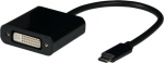 EFB Elektronik USB 3.2 TYP-C DVI-D ADAPTER T, YP-C STECKER - DVI- D BUCHSE 10