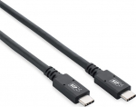 SCP Software SCP USBC32-5M | DP Video Alt Mode up to 4K 60Hz | Male/Male | USB-C - USB-C | 3.2 Gen 2 | 5m | Svart