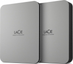 LaCie v&auml;line k&otilde;vaketas 2TB Mobile Drive USB-C (2022), moon silver