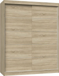 Topeshop SLIDING CABINET IGA 160 CM SLIDING DOORS ZE MURNISHES DĄB SONOMA