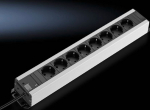 Rittal power strip 48.3cm 8fach Without switch 16A