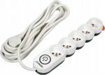 Listwa zasilająca Sthor T72358 5 sockets 5 m White (72358)