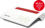 FRITZ! AVM FRITZ!Box 7590 AX - Wireless System - (Router) - Netz - DSL-Modem 1GbE - Wi-Fi 6 - Dual-Band - VoIP-phone adapter (DECT)