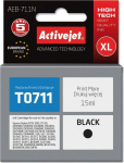 Activejet AEB-711N Ink (replacement for Epson T0711, T0891, T1001; Supreme; 15 ml; black)