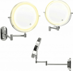 Cosmetic Mirror Humanas HUMANAS HS-BM01 Make-up mirror with backlight LED Silver