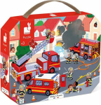 Janod Firefighters in a suitcase 24 elements