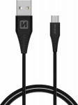 Kabel USB Swissten Swissten 71504301 kabel USB 1.5 m USB 3.2 Gen 1 (3.1 Gen 1) USB A Micro-USB B Czarny