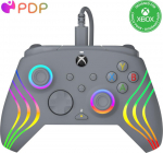 PDP Afterglow Wave, Gamepad, PC, Xbox One, Xbox Series S, Xbox Series X, Back button, D-Pad, Share button, Analog / Digital, Mehrfarbig, Kabelgebunden