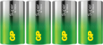 GP Batteries GP Super Alkaline Battery, Size D, 13A/LR20, 1.5V (4-pack)