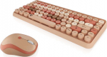 KeySonic Mini-TAS-Set with Maus, beige, KSKM-5200M-RF (DE)