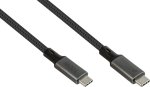 Alcasa Good Connections USB 4.0 Gen.2x2 Kabel 20GBit/s,100W 1m