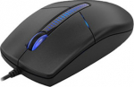 A4Tech mysz N-530S Silent USB czarna - Wired Mouse | quiet click | USB-A | Optical | 1200 DPI | 3 buttons | 150cm