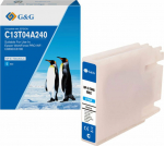 G&G Tusz G&G G&G Compatible ink / Ink z C13T04A240, NP-E-T04AXXLC-A, cyan, 8000s