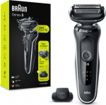 Braun Series 5 51-W1200s Shaver Black White