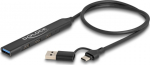 Delock Hub - 3 x USB-C + 1 x SuperSpeed USB