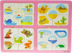 Teka Wooden puzzle 4 pictures