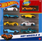 Mattel Hot Wheels: Hot Wheels 8 - Random Vehicles Set ('HPV78)