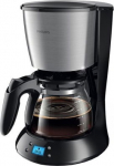 Philips Daily Collection HD7459/20 czarny - Kind: overflow| Type of coffee: ground | Types of drinks: black coffee| Moc [W]: 700