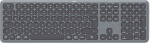Hama WK-550, Full size (100%), Kabellos, RF Wireless + Bluetooth, scissor switch, QWERTZ, Schwarz, Dark grey