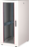 ROLINE Basic - Schrank Netzwerkschrank - glass door, 600x800 BxT - RAL 7035, Hellgrau - 26U - 48.3 cm (19")