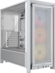 CORSAIR FRAME 4000D RS ARGB Tower Extended ATX Hvid